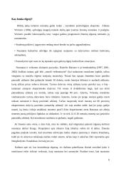 Kiek socialinės nuostatos padeda elgesio prognozėms 8 puslapis