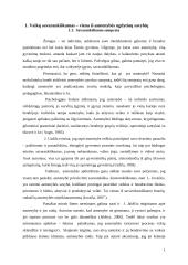 Savarankiškumo raiška Montessori ir valstybinio darželio grupėse 5 puslapis