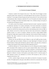 Trade between Lithuania and Portugal: Development opportunities 6 puslapis