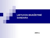 Lietuvos biudžetinė sandara