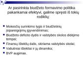 Lietuvos biudžetinė sandara 5 puslapis