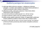 Profesija – auditorius: veiklos principai, profesinė etika, jo teisės pareigos, atsakomybės 8 puslapis