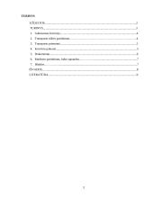 Krovinio vežimo automobilių transportu organizavimas. Referatas 3 puslapis