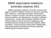 Automobilio stabilumo kontrolės sistemos 16 puslapis