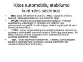 Automobilio stabilumo kontrolės sistemos 20 puslapis