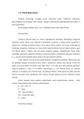 UAB „Plastas“ verslo planas 8 puslapis