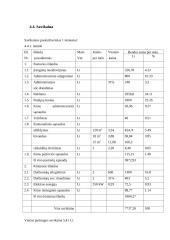 Kūno kultūros klubas „Obeliskas“ verslo planas 18 puslapis