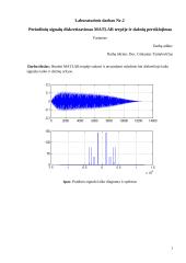 Periodinių signalų diskretizavimas MATLAB terpėje ir dažnių persiklojimas