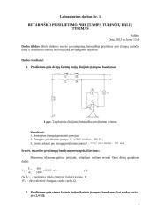 Betarpiško prisilietimo prie įtampą turinčių dalių tyriamasis darbas