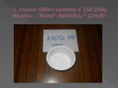 Kristalų auginimas 2 puslapis