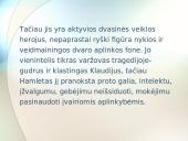 Viljamas Šekspyras ,,Hamletas”  9 puslapis