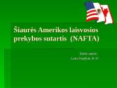 Šiaurės Amerikos laisvosios prekybos sutartis (NAFTA)