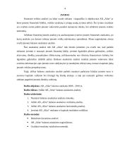 AB „Alita“ balanso ataskaitos analizė 4 puslapis