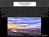 Mikelandželas Buonarotis. Pristatymas 3 puslapis