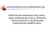 Horizontalioji komunikacija organizacijoje 2 puslapis