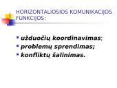 Horizontalioji komunikacija organizacijoje 3 puslapis