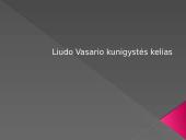 Liudo Vasario kunigystės kelias