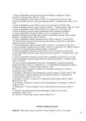 Teisės normų sisteminimas, praktinių pavyzdžIų analizė  12 puslapis