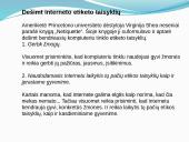 Darbo kompiuteriu ir interneto etiketas 11 puslapis