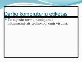 Darbo kompiuteriu ir interneto etiketas 4 puslapis