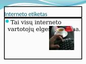 Darbo kompiuteriu ir interneto etiketas 6 puslapis