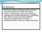 Darbo kompiuteriu ir interneto etiketas 7 puslapis