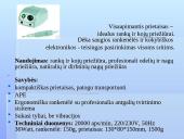 Darbo vietos ir darbo sąlygų ergonominiai aspektai 20 puslapis