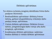 Darbo vietos ir darbo sąlygų ergonominiai aspektai 8 puslapis