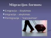 Migracija. Pristatymas 3 puslapis