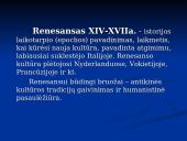 Pristatymas. Renesansas 2 puslapis
