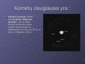 Kometos. Pristatymas 3 puslapis