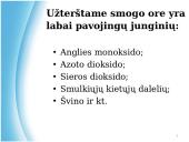 Atmosferos tarša. Pristatymas 17 puslapis