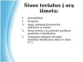 Atmosferos tarša. Pristatymas 18 puslapis