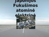 Japonijos Fukušimos atominė elektrinė