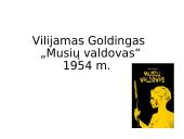 Vilijamas Goldingas „Musių valdovas“ 1 puslapis