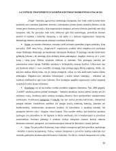 Marketingo strategijos plėtojant visuomeninio transporto paslaugas 14 puslapis