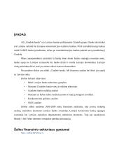 AS „Citadele banka“ finansinė analizė 2 puslapis