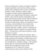  Lapino paveikslas V.Krėvės “Skerdžiuje” 2 puslapis