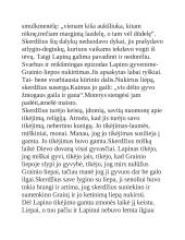  Lapino paveikslas V.Krėvės “Skerdžiuje” 3 puslapis