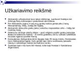 Aleksandras Makedonietis. Pristatymas 6 puslapis