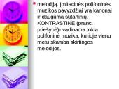 Polifoninė muzika. Pristatymas 3 puslapis