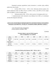 Logistikos paslaugas teikiančios įmonės statistikos kursinis darbas 6 puslapis