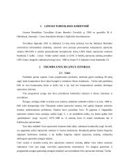 Linuso Torvaldso asmenybė. Linux OS atsiradimo prielaidos 3 puslapis