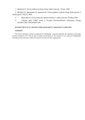 Verslo praktinio mokymo firmos "Biurometa" veiklos gairės  4 puslapis