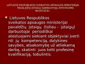 Sveikatos apsaugos darbuotojų atestavimas  11 puslapis
