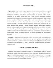 Ergoterapija. Referatas 3 puslapis