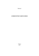 Lyderystė ir vadovavimas. Referatas