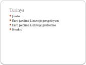 Euro įvedimas Lietuvoje. Perspektyvos ir problemos  2 puslapis