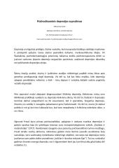 Psichodinaminis depresijos supratimas