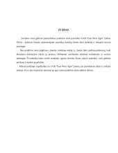 Projektinė - inžinerinė praktika UAB “East West Agro”  3 puslapis